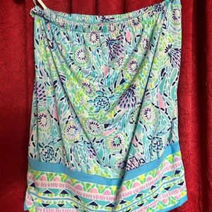 Lilly Pulitzer Strapless Summer Top
